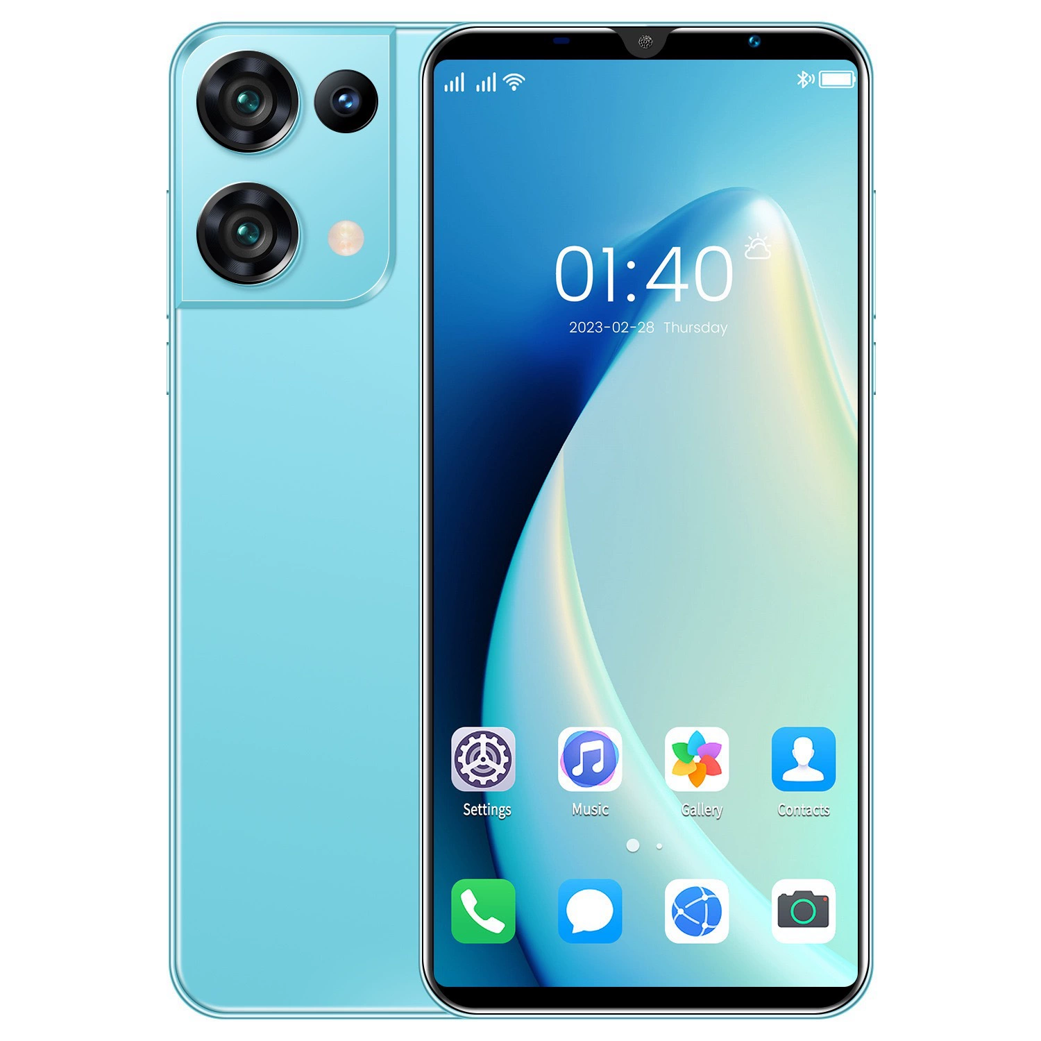 Смартфон Rino9 Rino8 Pro, Android, мульти-регион EU/US/UK/AU, цвета: чёрный/зелёный/синий/золотой