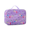 Cartoon children's cute picnic bag for traveling, food bag