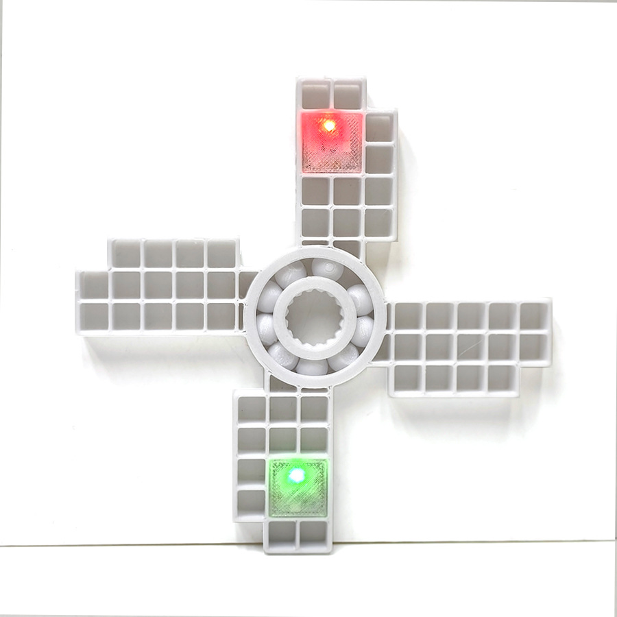 Cross windmill [with lights]