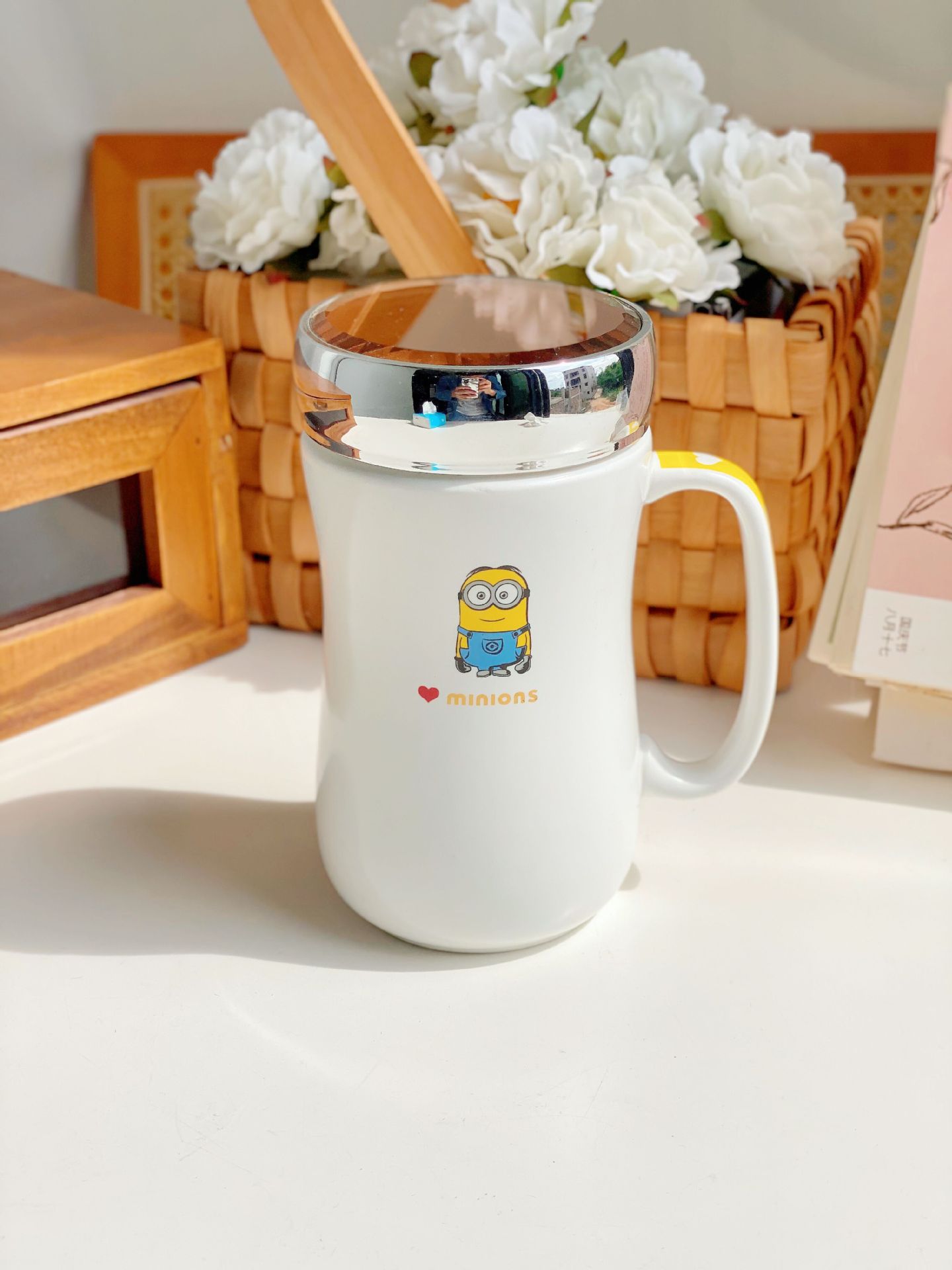 Cada 5 Yuan taza de cerámica taza de liquidación cantidad de stock no es mucho taza de café taza de agua taza de dibujos animados taza de desayuno