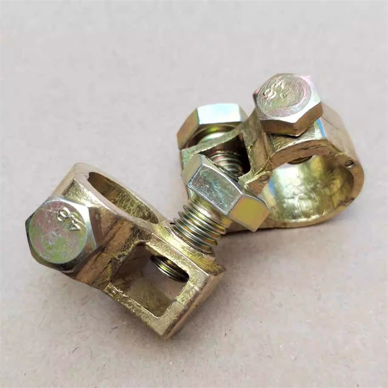 Thickened Copper Battery Clamp Car Battery Terminal Clamp Wiring Clip for Cars and Trucks 45 60 120Ah