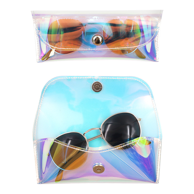 Casual Colorful Pvc Unisex Glasses Pouch display picture 16