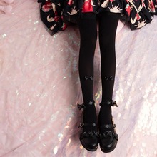 ins潮日系lolita纯色连裤袜子女薄款洛丽塔夏季jk学院风软妹百搭