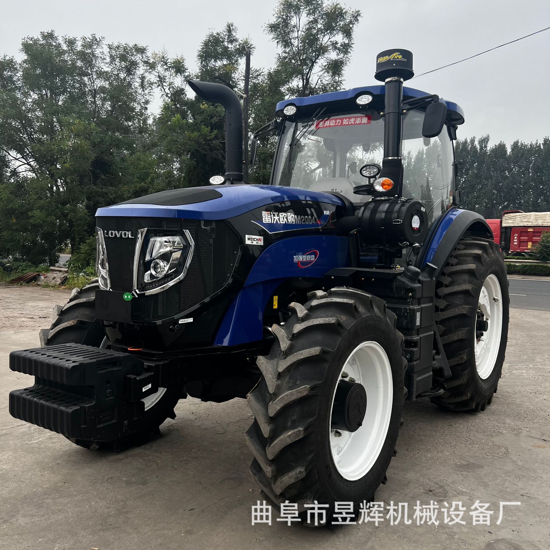 前后满配四驱六缸冷暖空调驾驶室24+8爬行档三组多路阀