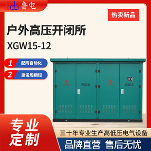 Ludian Xgw15-12 Small Outdoor Substation High-Voltage Ring Network Cabinet Ring Network Box Anti-Corrosion Stainless Steel Ring Network Box
