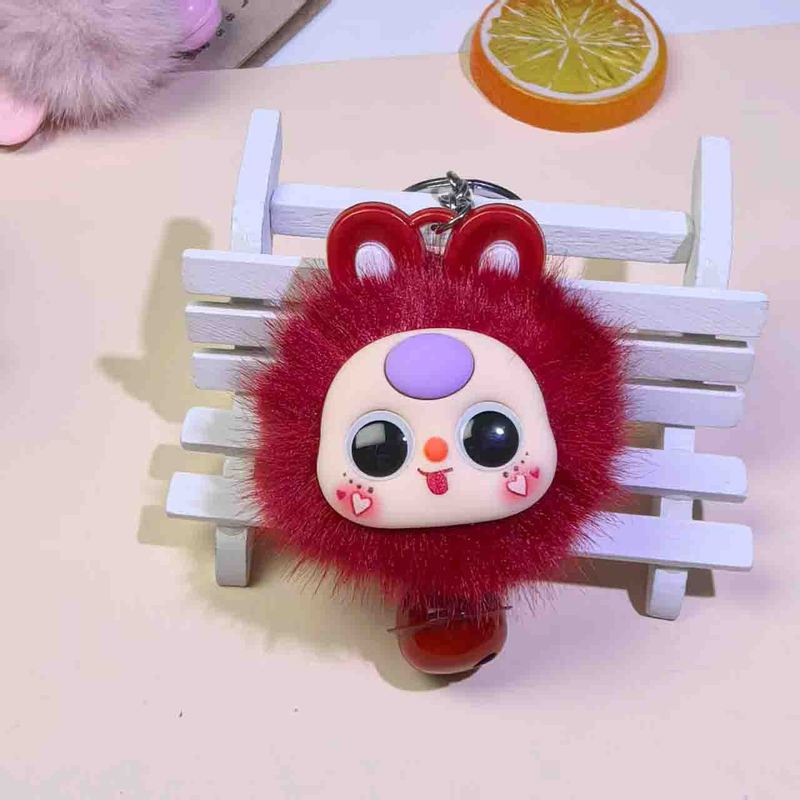 祖国版赤ちゃん 3 歳猫キーホルダージッパーバッグシリーズぬいぐるみトレンディなペンダントクリエイティブかわいい人形キーホルダー|undefined