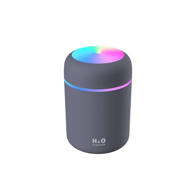 Car Air Purifier Spray Creative Colorful Cup Air Humidifier Desktop Home Car Humidifier USB (Hava təmizləyiciləri) - dark-gray-generation-300ml