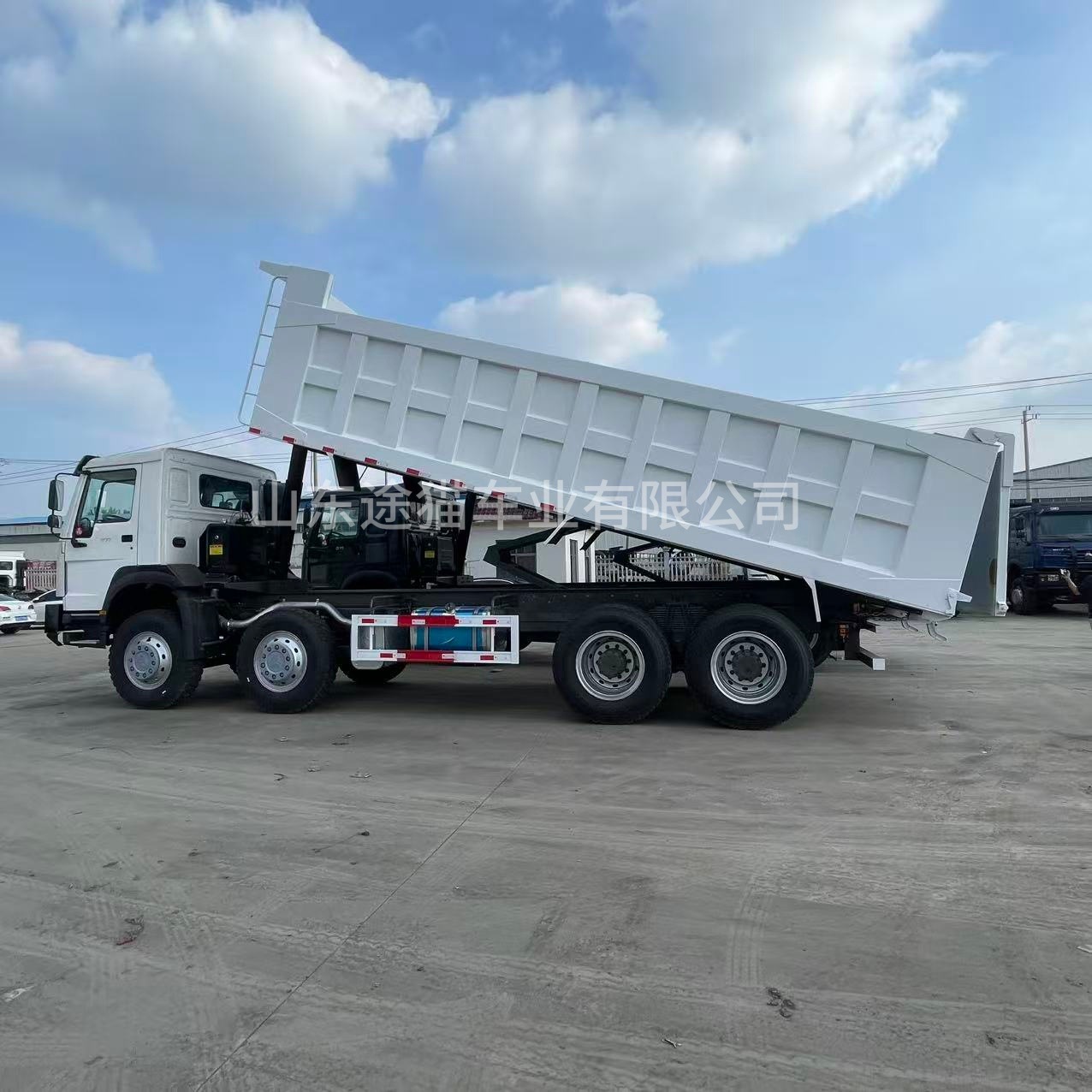 Howo Dump Truck Howo 8×4 Dump Truck Heavy-Duty Dump Truck 371 Horsepower Dumptruck