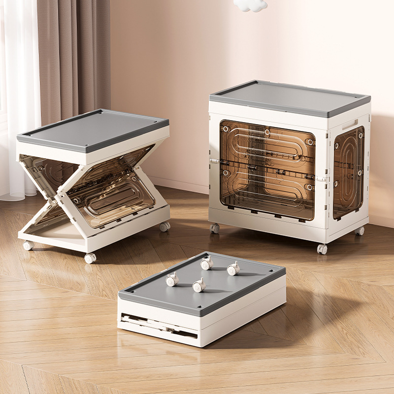 5 도어 보관 상자 가정용 의류 이불 보관 상자 접이식 거실 스낵 도서 어린이 장난감 보관 상자