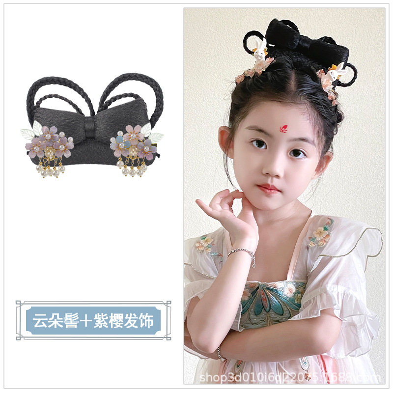 구름 분 SKU 보라색 사쿠라