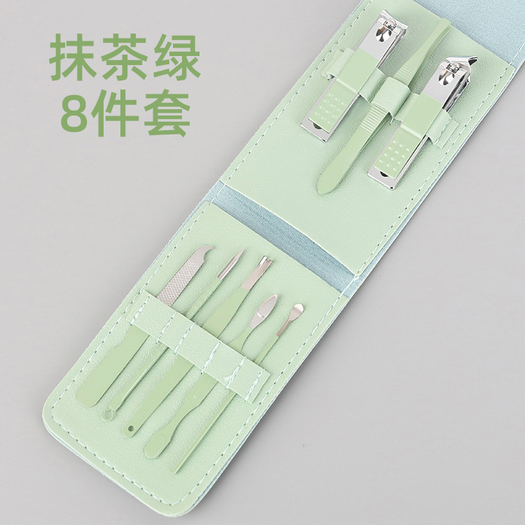 現物黒12点セット爪切りセットマニキュア道具セット家庭用爪切りセット|undefined