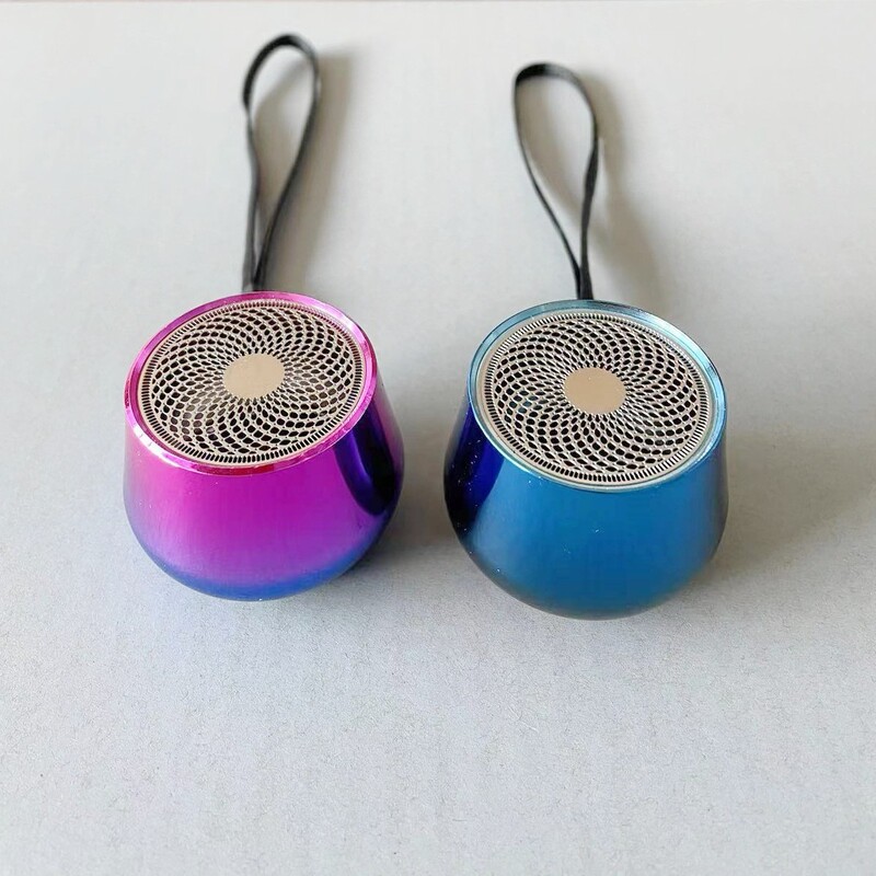 外国貿易電子商取引 A19 カラフルな金属 Bluetooth スピーカーワイヤレス携帯電話 TWS 大音量屋外ホームミニポータブル|undefined
