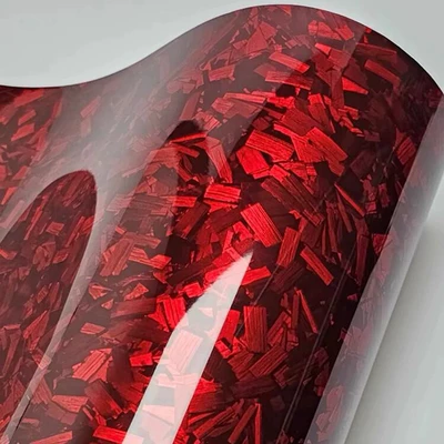 Auto Color Change Film | Carbon Fiber Flower Carbon Film Rearview