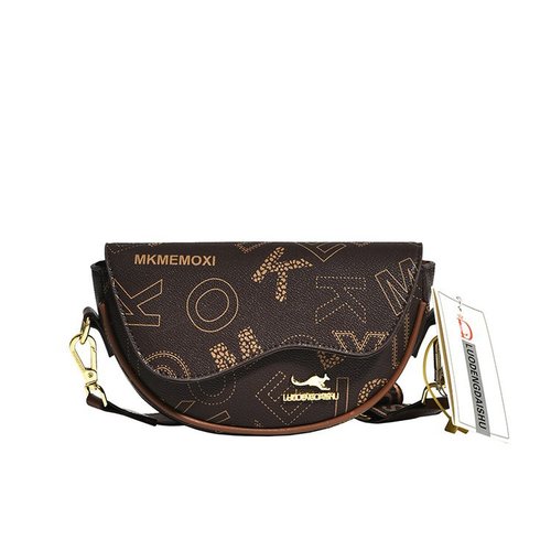 Saddle bag new PU single shoulder crossbody elegant women's bag Japanese and Korean style small bag factory wholesale foreign trade export cross-border 