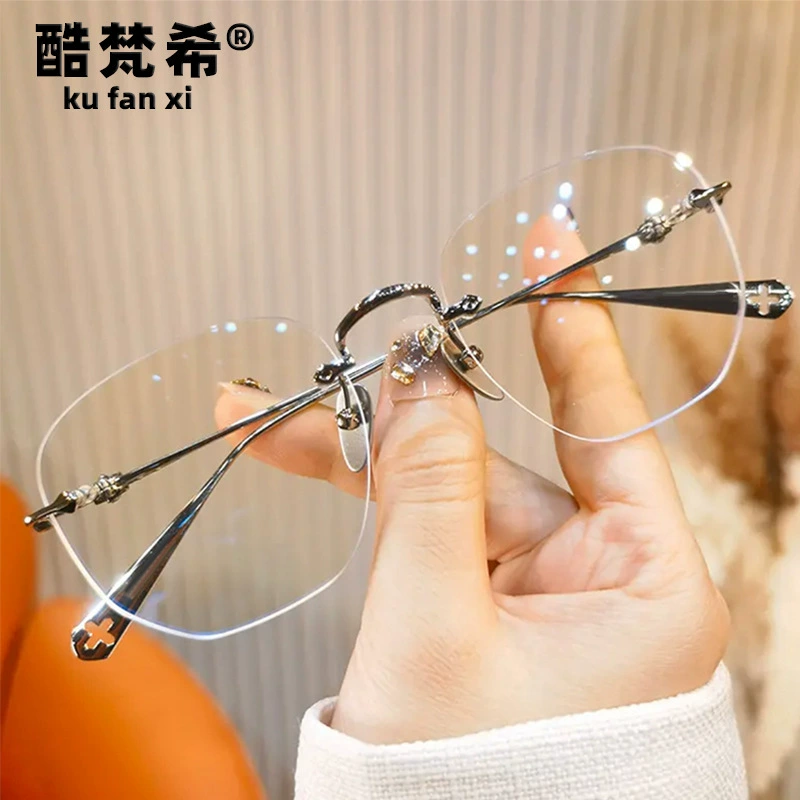 Retro glasses for elderly, reading, for middle age, high-quality style
