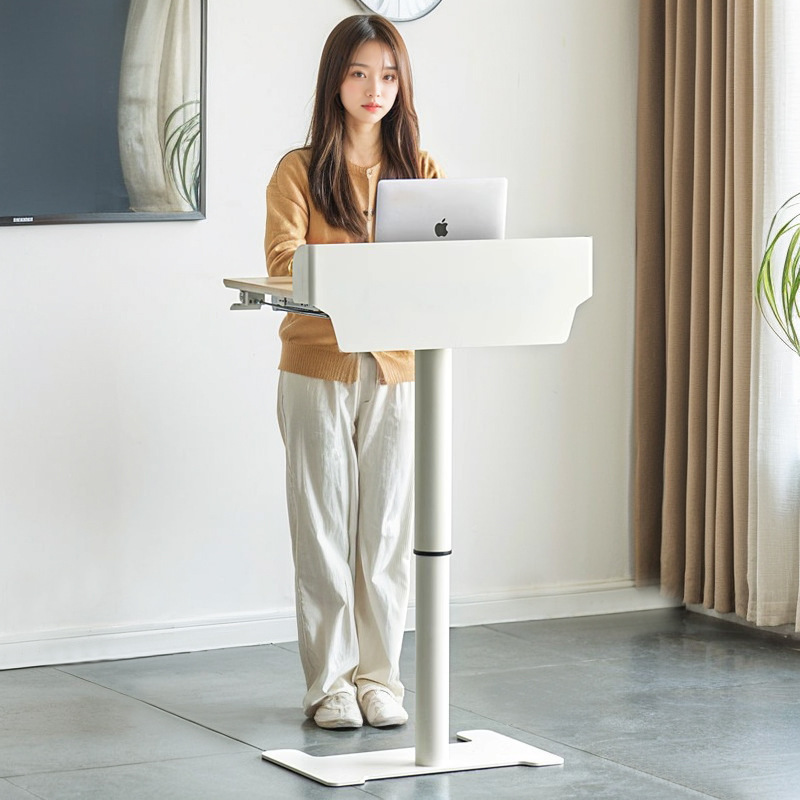 Pneumatic lifting lecture stand portable conference room host table modern classroom lifting small lecture table Pneumatic lifting lecture stand portable conference room host table modern classroom lifting small lecture table
