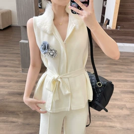 时尚休闲套装;女式针织衫;连衣裙