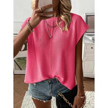 C 28617 Women's Round Neck Knit Sweater �A�Iᘿ�ë�� ��
