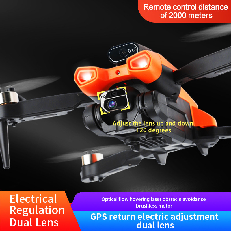 UAV para niños HD 8K fotógrafo aéreo plegable avión de control remoto juguetes estudiantes de nivel de entrada quadcopter