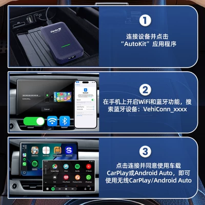 Wireless Carplay Box, Simsiz CarPlay və Android Auto