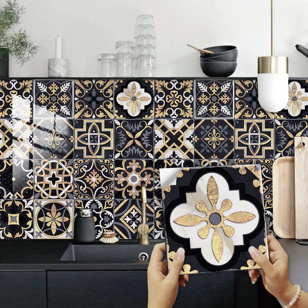 85g Weight Wall Sticker Home Textiles & Decor Type PVC Material Flower Pattern Elegant, Glam Style Elegant Glam Flower PVC Wall Sticker Wall Art 36