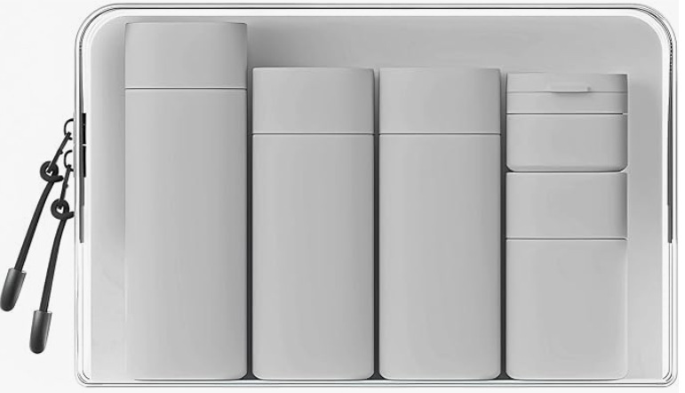 トラベル用トイレタリーボトル　トイレタリーキット5点付き|undefined