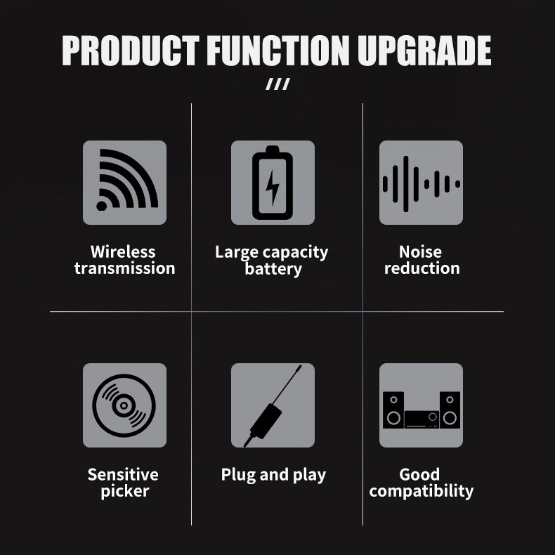Micrófono inalámbrico de serigrafía en vivo Micrófono inalámbrico KTV familiar 6.5 a 3.5 para proyección de audio de tarjeta de sonido