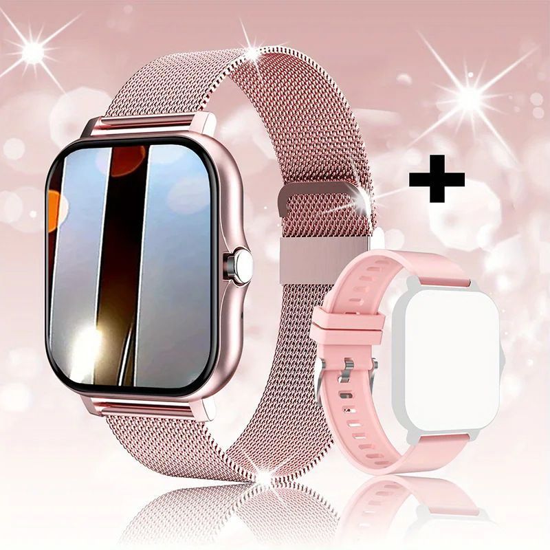 外贸版智能手表彩屏计步睡眠监测通话可充电ios通用smartwatch|undefined