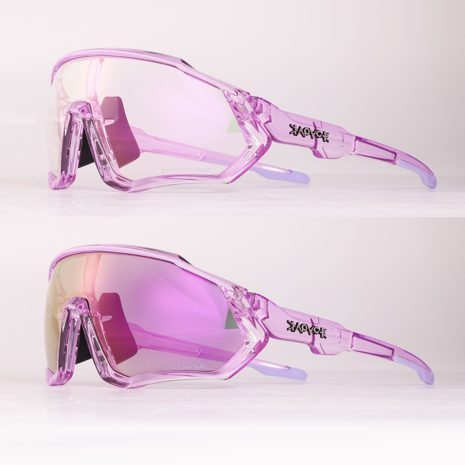 Gafas de Ciclismo Fotocromáticas Día y Noche de TR90, a Prueba de Viento y Arena, para Ciclismo de Carretera