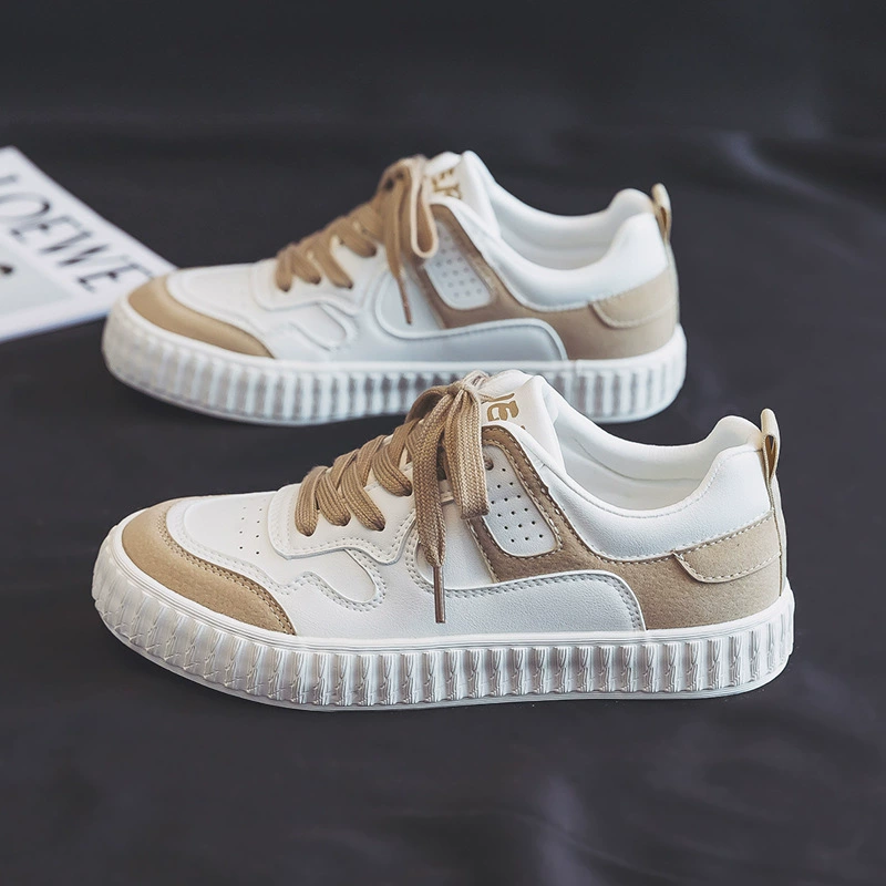 В наличии, Осень-зима 2022, новые бисквитные туфли в тон, классические белые туфли Joker, женские Youbu Zhengli H963