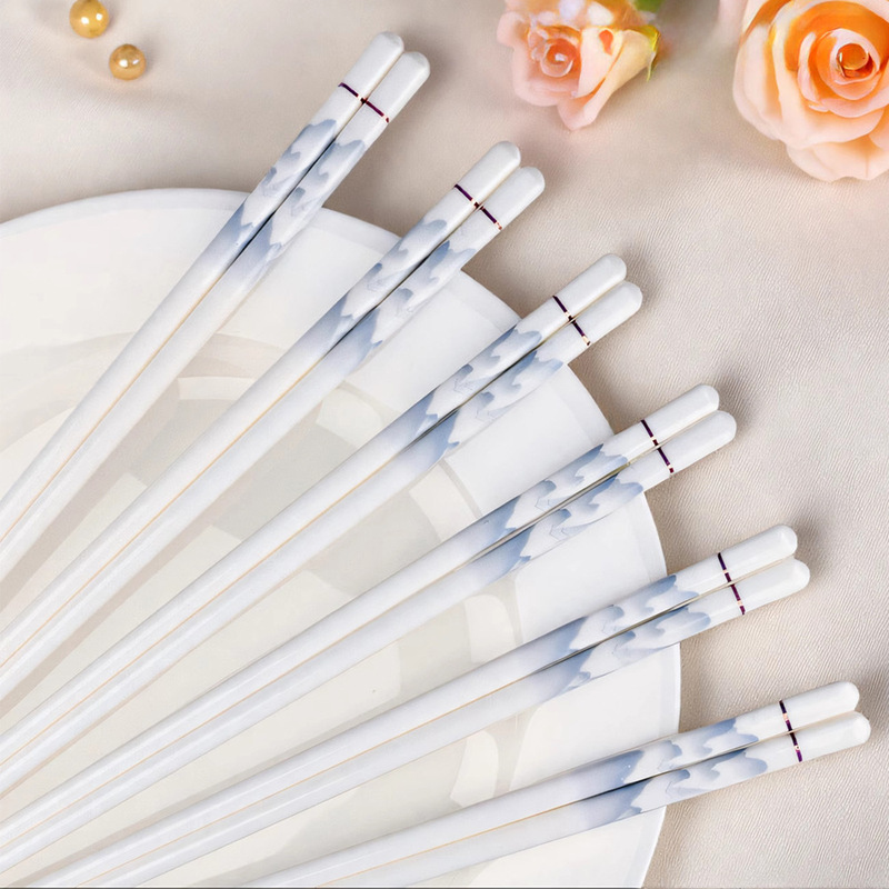 Jingdezhen Ceramic Chopsticks Wholesale, Light Luxury High-End Style, New Model for Commercial Use in Restaurants and Hotels Jingdezhen Ceramic Chopsticks Wholesale, Light Luxury High-End Style, New Model for Commercial Use in Restaurants and Hotels
