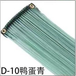 Pelucas de cabello de dama, pieza de seda a alta temperatura