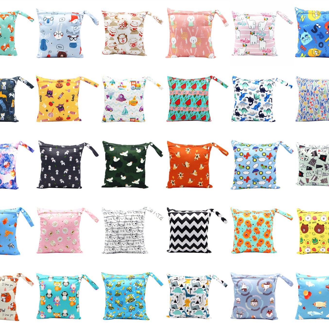 Asenappy portátil impermeable bolsa de pañales portátil multifuncional bolsa de pañales para bebés bolsa de almacenamiento fábrica al por mayor