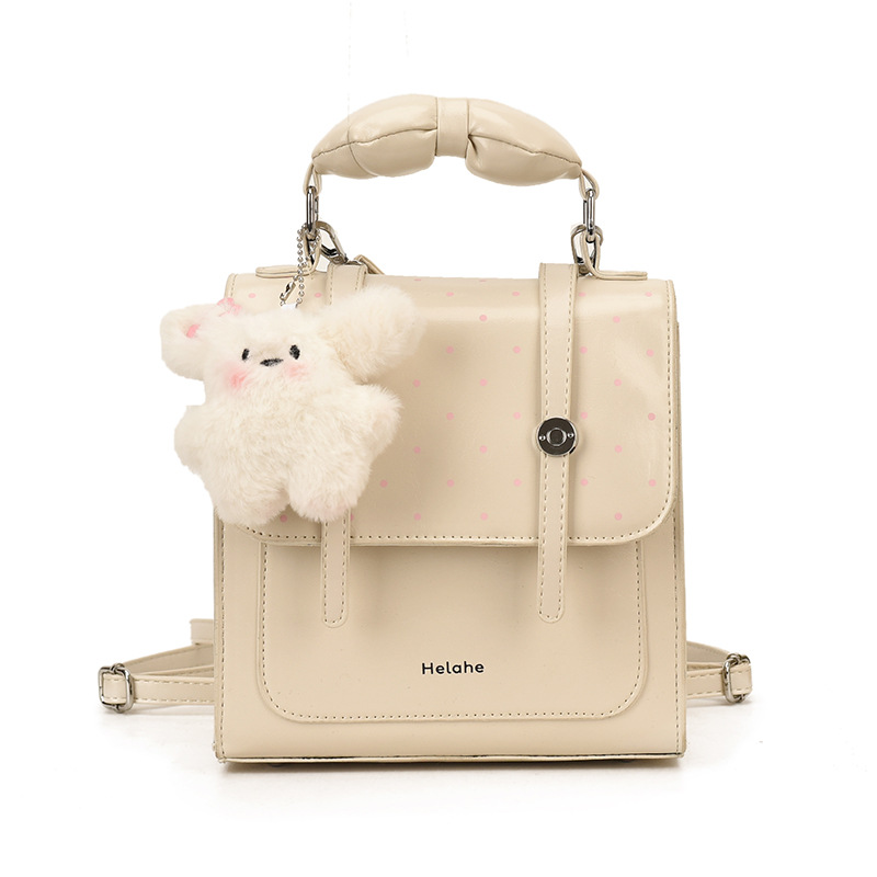 Dulce pequeña mochila fresca para niños y niñas, lindas mochilas de arco para bebés, mochilas de mano coreanas nuevas mochilas para niños