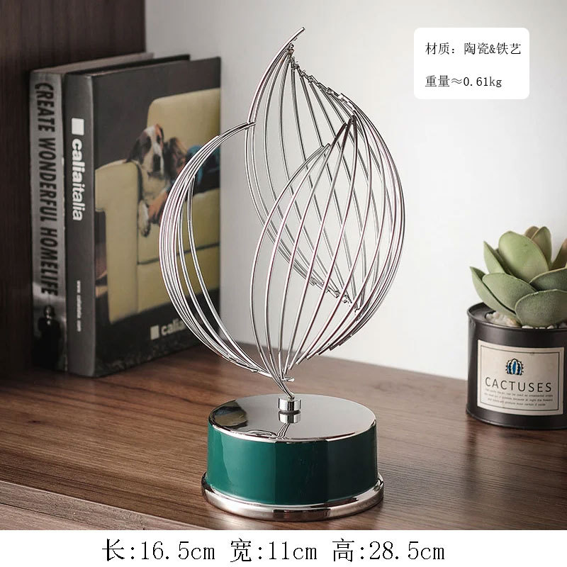 Fengshengshui barco decoración del hogar pasillo decoración salón TV gabinete artesanía inauguración de la casa regalo de alta gama al por mayor