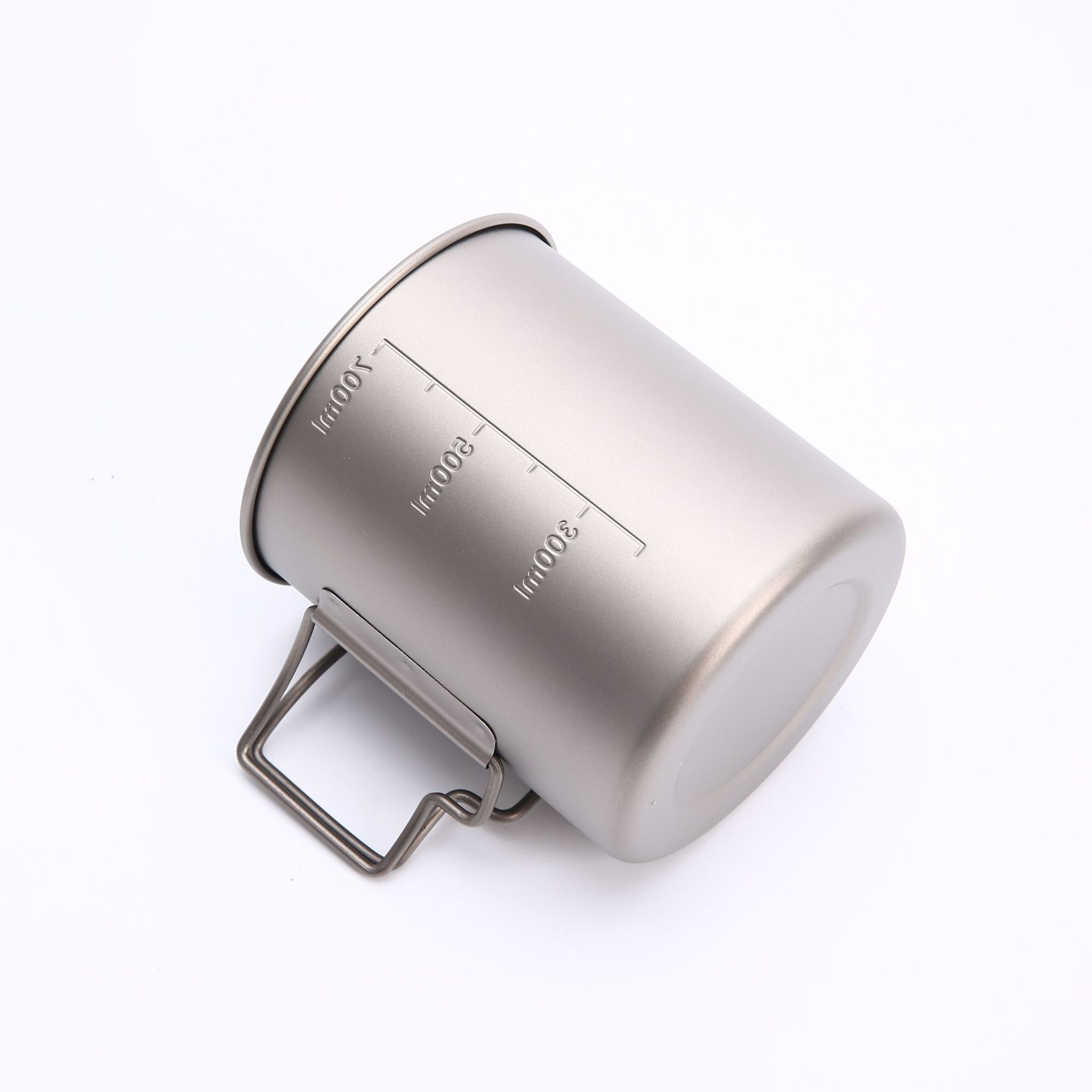 Amazon Pure Titanium Coffee Cup for Outdoor Camping Portable Camping Folding Titanium Cup