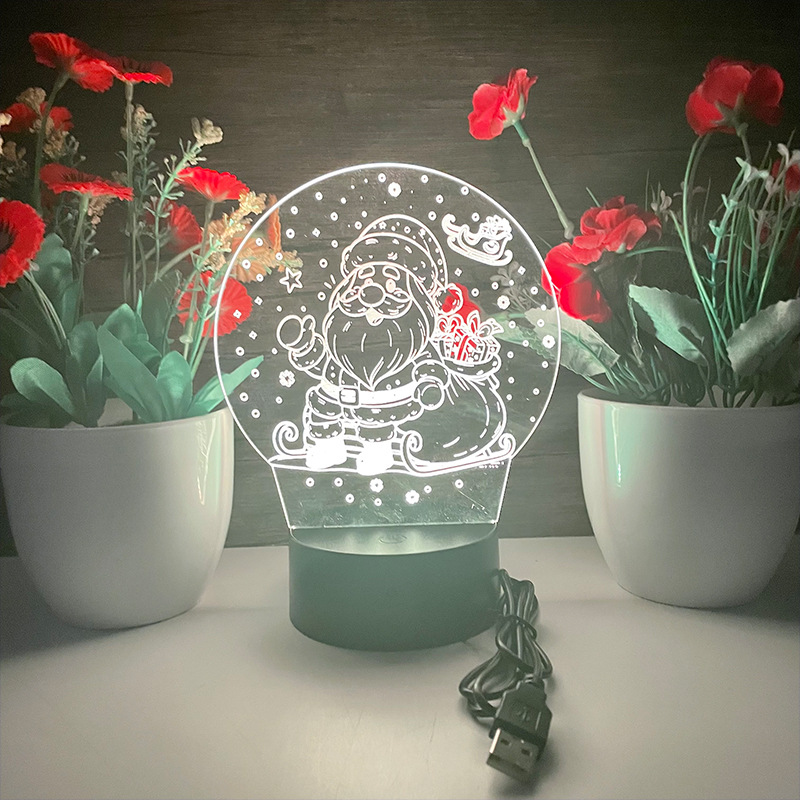Mesa de la sala de deportes electrónicos con decoración Mickey Mouse luz de ambiente acrílico 3D osito luz de noche lámpara de mesa decoración de escritorio de dormitorio
