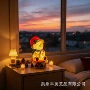 生日圣诞节圣诞儿童小夜灯