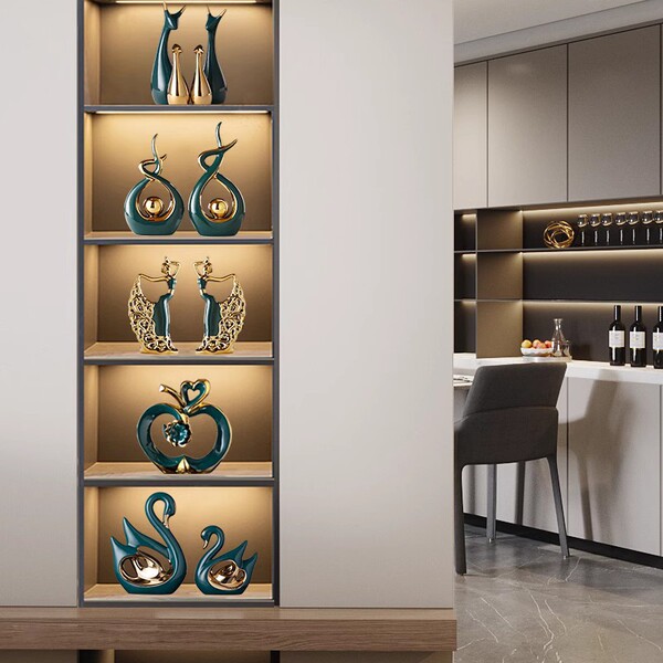 Modern creative ceramic decorations for home use for living room