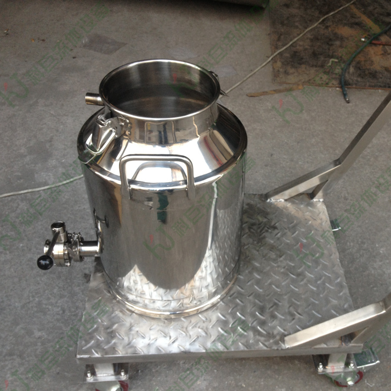 各种规格周转桶 鲜奶吧奶桶 带出料口暂存桶 豆浆豆奶储存桶