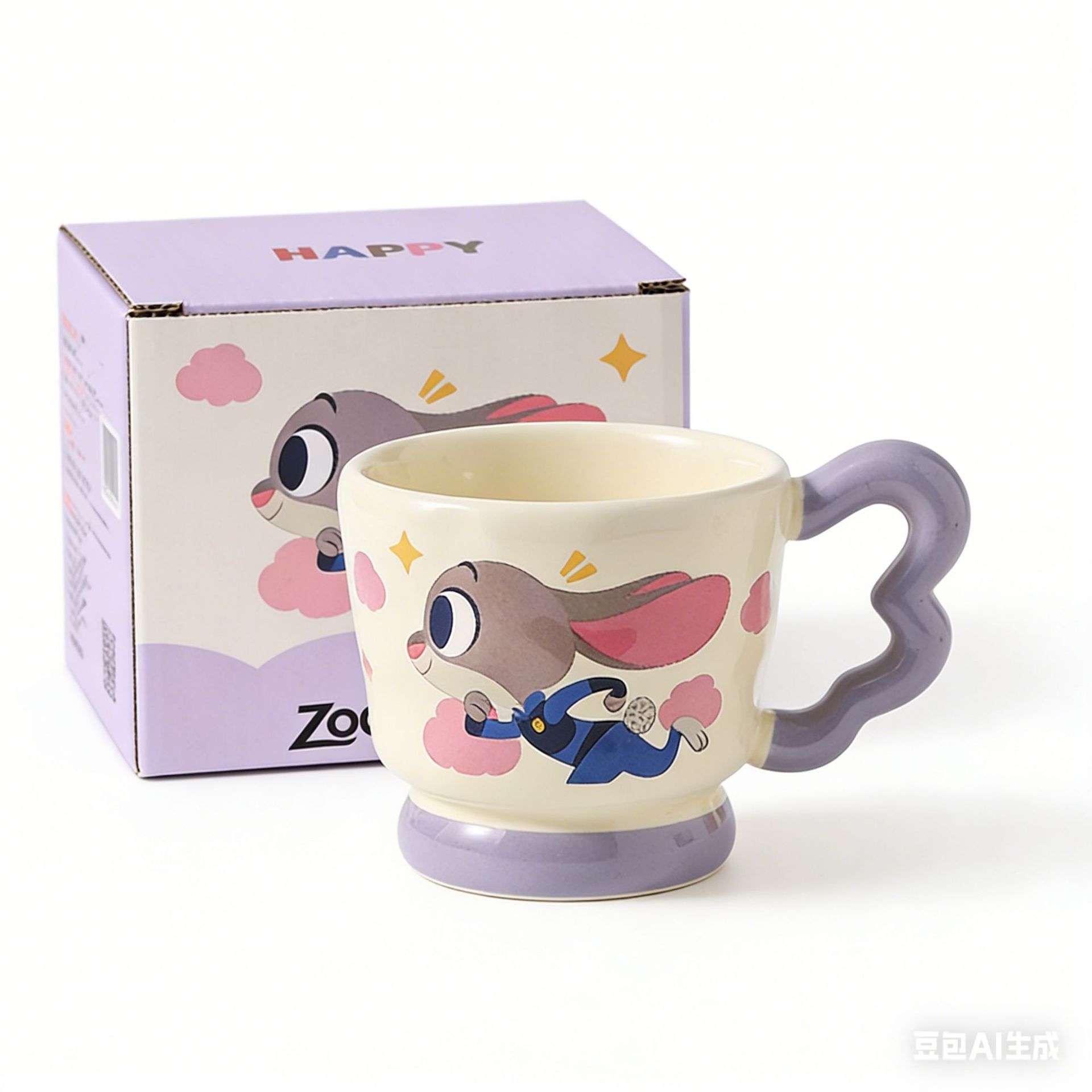 Mad Animal City Judinick taza de marca para mujeres nuevo estilo 2025 de alto valor familiar copas de agua regalo de cumpleaños