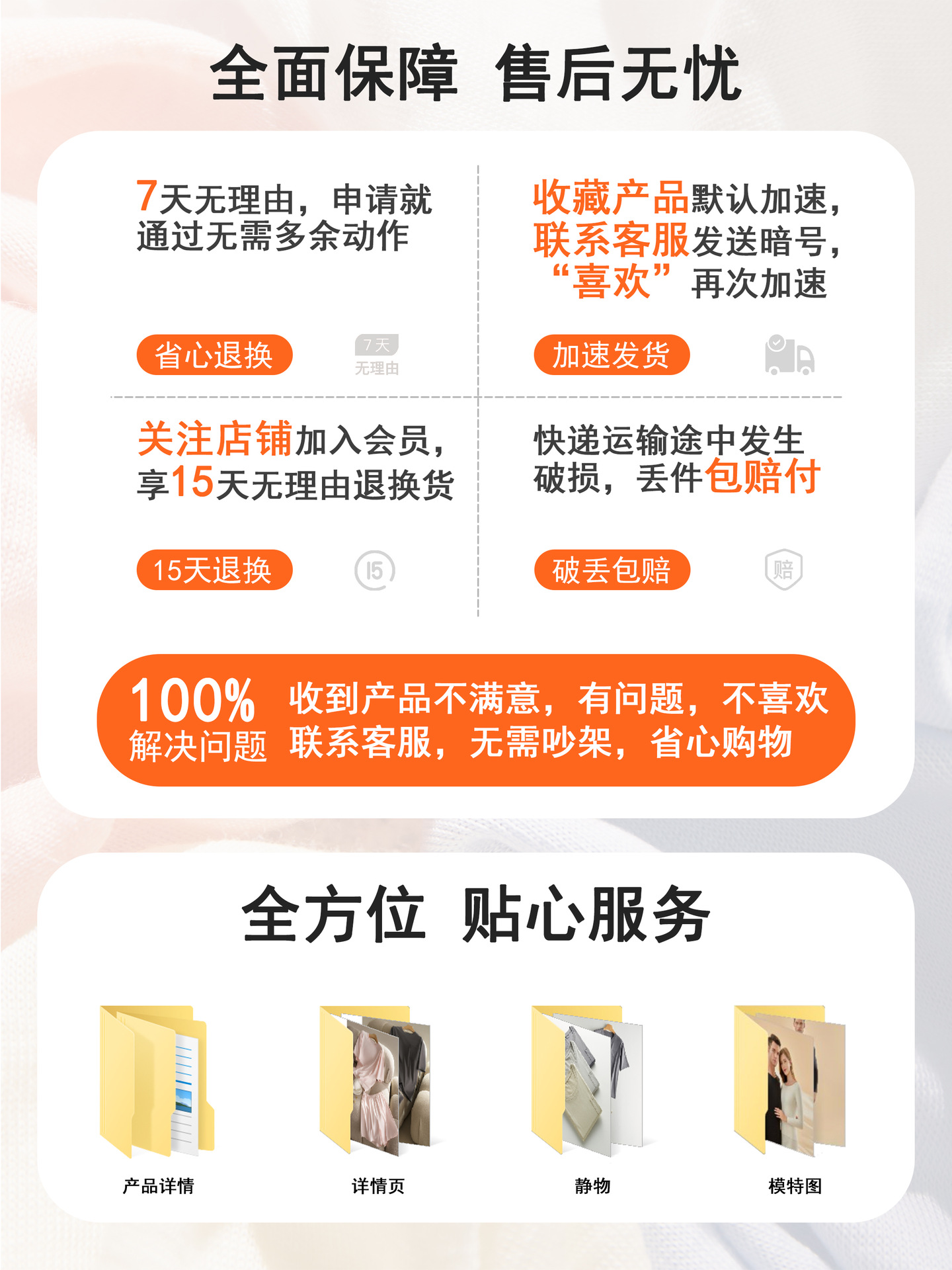 全面保障 售后无忧