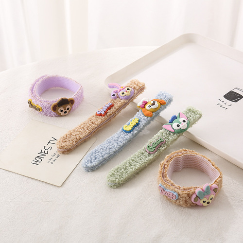 Children's bangs hair Velcro new hairband girls broken hair headband internet celebrity little girl headwear post headband