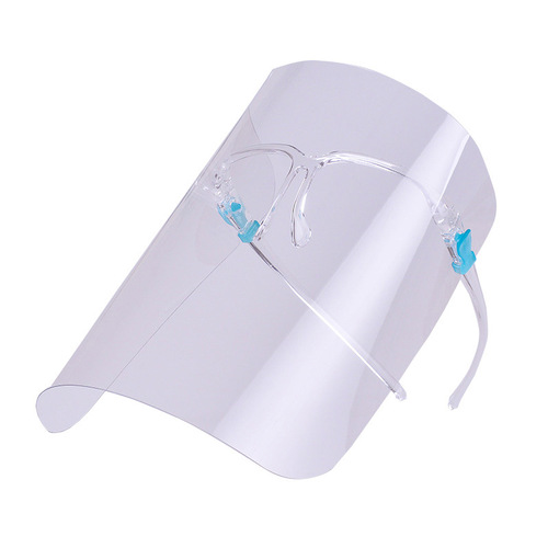 Kitchen protective mask for cooking, anti-oil splash mask, face protection, anti-fog, transparent high-definition anti-scalding mask, anti-oil smoke face