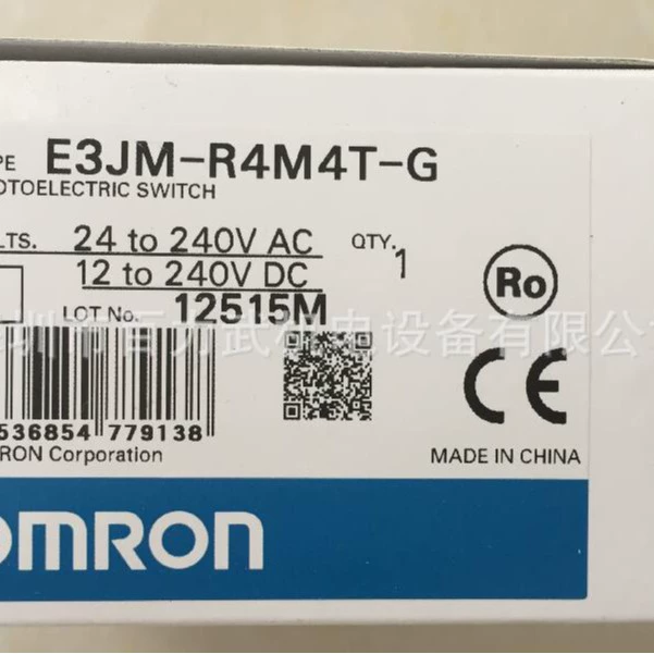 Поддельный один, потерянный десять E3JM-10M4-NN-US, оригинальный аутентичный OMRON Omron