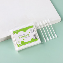 100 個双頭紙スティック綿棒チューブ卸売クリーニングケア綿棒使い捨て家庭用耳かき綿棒