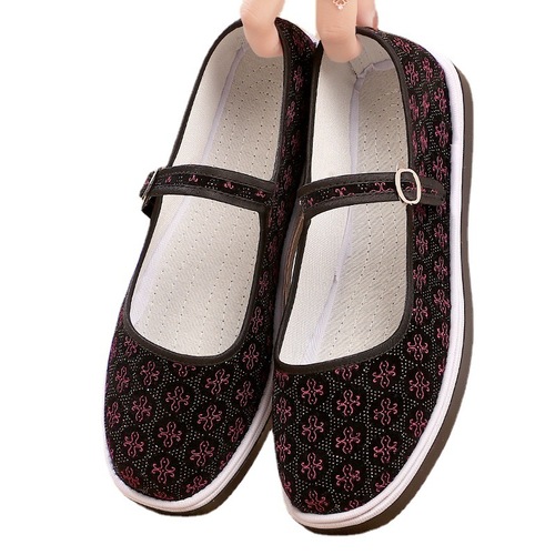 22 New Old Beijing Cloth Shoes Women's Cloth Shoes Mom's Shoes Dance Shoes