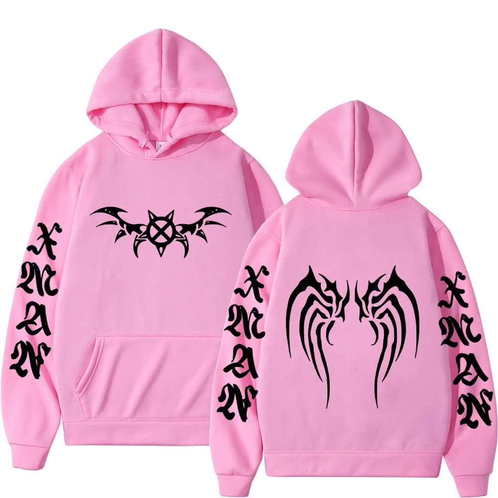 Rapper & Ken Carson X Wing Hoodies Men Women Clothing Fashion