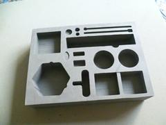 厂家供应黑色航空箱雕刻工具箱内衬泡沫/硬泡沫EVA45度硬泡沫内衬