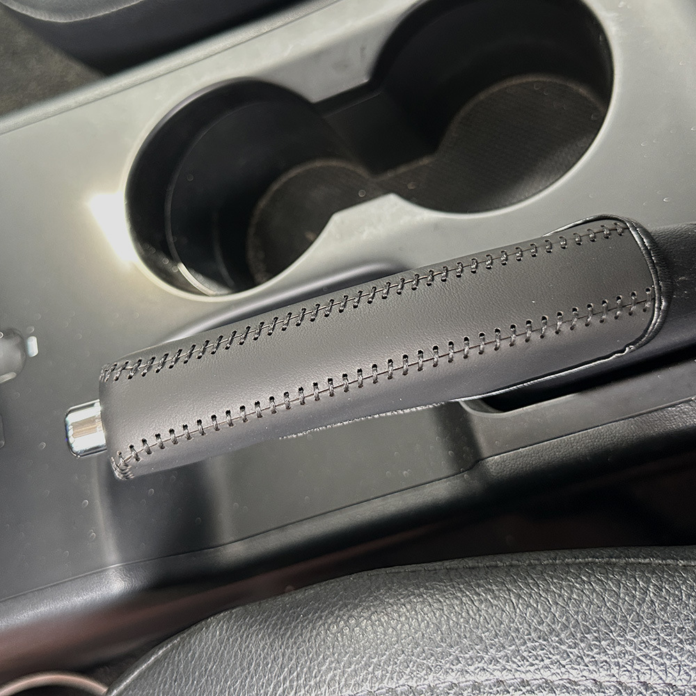 Cross-border, suitable for 2010-2017 Hyundai IX35 car gear shift knob cover, handbrake cover, gear shift cover, and gear lever protective cover